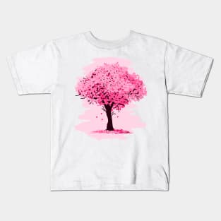 Sakura Tree Kids T-Shirt